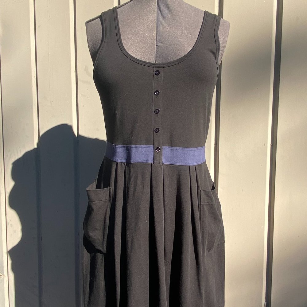 Theory Women's Black Tank dress